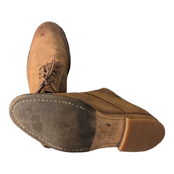 Collection by Clarks Clarkdale Moon Shoes Mens Size 12 Tan Leather Lace Up - Picture 5 of 10